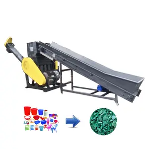 Automatic PP PE PVC plastic crushing machines pet bottle crusher plastic grinding machine crusher crusher for plastic