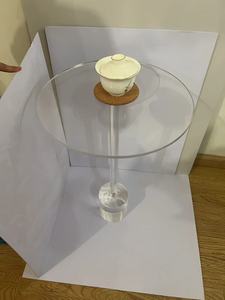 Khuyến mại cao rõ ràng Acrylic đồ nội thất vòng bên Bàn cà phê Bảng Hộ gia đình - Product Image 2