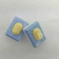 Tablettes multifonctionnelles écologiques personnalisées pour lave-vaisselle avec film soluble dans l'eau