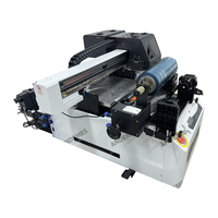 Printer UV Flatbed A2 4050 Dual Xp600 Printhead untuk Casing Ponsel, Koper, Kaca, Printer Inkjet Industri Ukuran Kecil