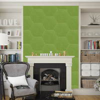 Panneaux muraux en feutre RPET autocollants, polyester recyclé, insonorisants, dalles murales acoustiques pour la décoration de la maison, du bureau et du studio