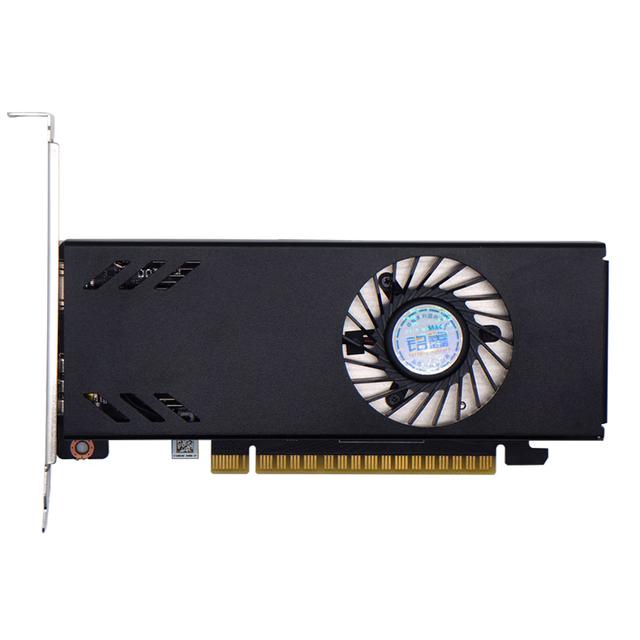 MaxSun GTX1650-4GD6 Graphics Card 4GB GDDR6 128bit 1590MHz Boost Clock Dual Fan Cooling 75W TDP Desktop Gaming Video Card