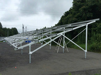 Super Solar PV Ground Mounting Stand Structure Solar Panel Pole Mount Racking Systems