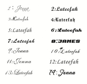 In Acciaio Inox su misura Lacci Delle Scarpe Tag Targhetta Scarpa Fibbia, <span class=keywords><strong>old</strong></span> English font Lettera nomi di Fascino Scarpe Decorazione Accessori - Product Image 6