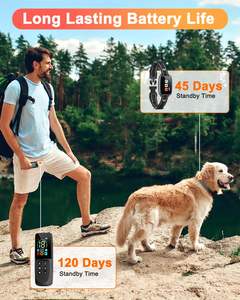 Collar de entrenamiento para perros de 4200FT con control remoto innovador IPX7 resistente al agua Con 4 modos de entrenamiento, collar electrónico recargable para todas las razas - Product Image 5