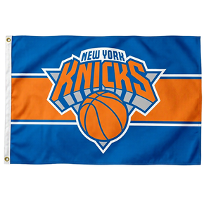 Drapeau des New York Knicks 3x5 pieds 100% polyester, bannière décorative sportive <span class=keywords><strong>de</strong></span> l'équipe <span class=keywords><strong>de</strong></span> basket-ball <span class=keywords><strong>NBA</strong></span> avec œillets en laiton - Product Image 1