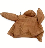 Blouson de travail décontracté pour homme au design classique avec logo personnalisé, capuche zippée, doublure matelassée, imperméable, veste d'hiver