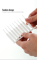 10 pièces/ensemble outils de nettoyage ménagers brosse de nettoyage anti-blocage pour brosse de nettoyage de trou de douche