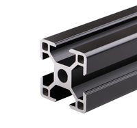 Profilé en alliage d'aluminium industriel, norme européenne 3030, tube carré standard, profilé de cadre en aluminium