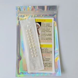 شريط لاصق شفاف 24k مطلي بالذهب خرز مغناطيسي تثبيت نقطة الأذن ضغط الأذن كبس أذن بذور الأذن بالوخز - Product Image 4