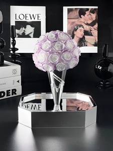 Novedades 2025 <span class=keywords><strong>para</strong></span> importar regalo barato del Día de la madre Rosa preservada Regalo de Cumpleaños niñas helado Rosa eterna decorativa - Product Image 4