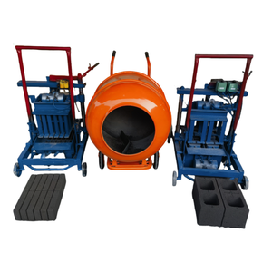 La máquina de fabricación de ladrillos móvil pequeña más popular está equipada con un pequeño mezclador de tambor que se puede utilizar para múltiples propósitos. - Product Image 1