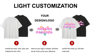 เสื้อยืดสั่งทำพิเศษ 230gsm 280gsm 300gsm 320gsm เสื้อยืดโอเวอร์ไซส์เนื้อหนา ทรงหลวม ไหล่ตก สไตล์สตรีทแวร์ ผ้าฝ้าย 100% เสื้อยืดสั่งทำ - Product Image 2