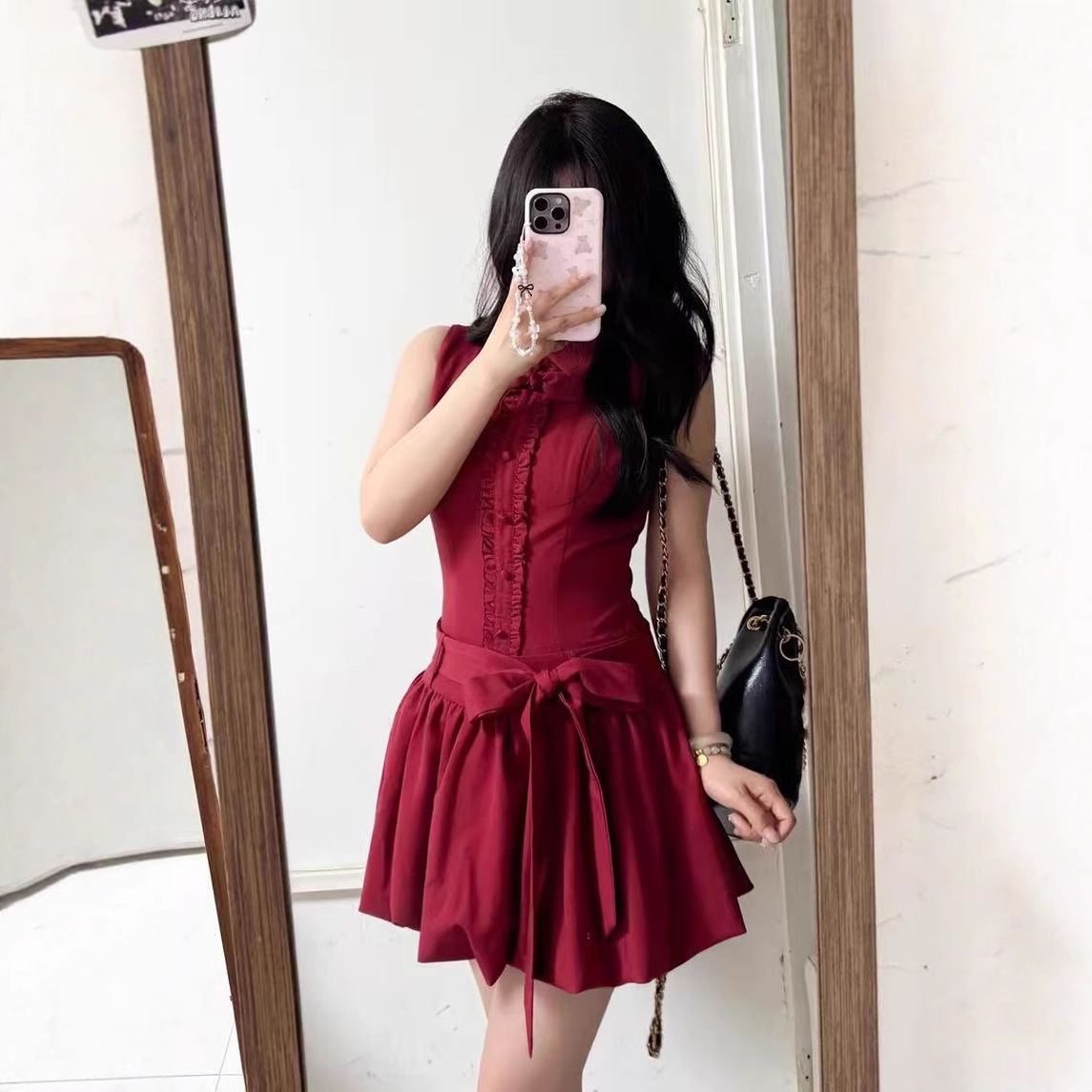 Deals Cherry Red Dresses Multiple Styles & Pleated Design | Alibaba.com