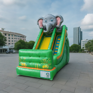 Vente flash Nouveau toboggan aquatique gonflable sur le thème des animaux Parc aquatique géant Château gonflable Couleur et taille personnalisées PVC résistant Trampoline <span class=keywords><strong>Park</strong></span> - Product Image 1