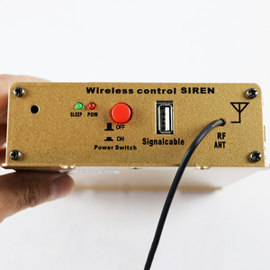 X5 Không Dây Điều Khiển Từ Xa 200W Khuếch Đại 3-Cách Còi Báo Động Sừng Với Đèn LED Nhấp Nháy Cảnh Báo Đèn Dc12v An Ninh Hệ Thống Báo Động - Product Image 4