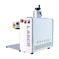 Máquina de Corte Láser de Fibra Portátil de 100W para Oro y Latón