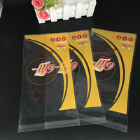 Sacs d'emballage en cellophane transparents BOPP autocollants personnalisés en gros pour cadeaux et artisanat avec logo