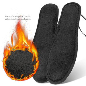 Unisex USB a temperatura controllata scarpe elettriche corte in velluto soletta riscaldante antiscivolo Comfort sportiva con soletta riscaldabile al piede - Product Image 2