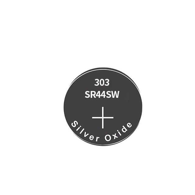 Customization SR44 Sliver Button Cell 1.55v 180MAH Battery for Multiple Use