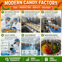 Bonbons gélifiés en forme de serpent à sonnette réaliste, saveur fruits mélangés, grande simulation d'animal, bonbons gélifiés moelleux et masticables pour les fêtes d'enfants