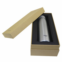 Cajas de Regalo Personalizadas al por Mayor, Color Marrón Champán, para Whisky y Vino, con Inserto de Esponja