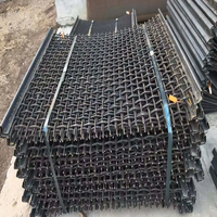 Maille de fil métallique tissé 2YS2460 |   Toile métallique pour carrière à fixation par boulons pour les installations de granulats à grande échelle