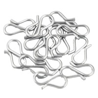 Acier inoxydable plaqué or en forme de S fermoir crochet fabrication de bijoux bracelet à bricoler soi-même collier connecteur