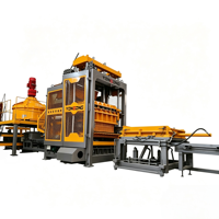 Machine à fabriquer des blocs de béton entièrement automatique QT6-15, économique, à haut rendement, machine hydraulique pour briques