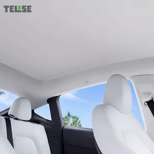 TELISE 2024 yeni sürüm sunroof gölge elektrikli güneşlik Tesla modeli 3 Model Y modeli X için