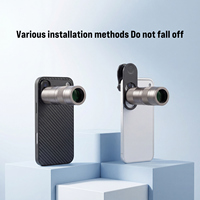 Objectif Téléobjectif pour Téléphone Portable 400mm OEM d'Usine, Mini Télescope HD, Monoculaire Externe pour Téléphone, Idéal pour la Photographie Mobile