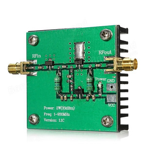 <span class=keywords><strong>Module</strong></span> amplificateur de puissance à bande large <span class=keywords><strong>RF</strong></span> 1-930MHz, 2W, pour Transmission par Radio FM, HF, VHF - Product Image 2