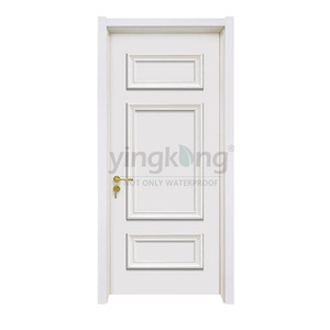 Factory Sale High Quality WPC <strong>PVC</strong> Film Bedroom Waterproof Upvc Door Interior Door Modern Mdf <strong>Pvc</strong> Door - Product Image 2