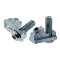 Connecteur à rainure en T autobloquant pour profilés en aluminium - Assemblage rapide et robuste