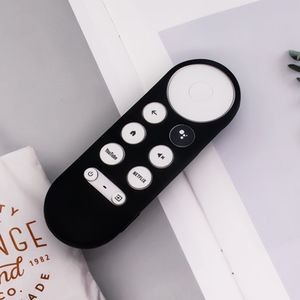 Para <span class=keywords><strong>Google</strong></span> <span class=keywords><strong>Chromecast</strong></span> <span class=keywords><strong>2020</strong></span> Y16 Control remoto Funda protectora de silicona anticaída (negro) - Product Image 2