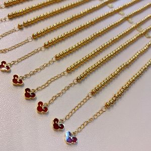 Pulsera de Lujo Xinfly con Cuentas de Oro de 18K, Joyería Fina, Dije de Animal del Zodiaco para Niños, Amuleto Chino de Buena Suerte Grabado, Regalo - Product Image 3