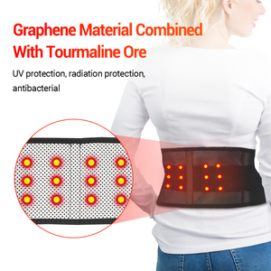 Ayarlanabilir kendinden ısıtma termal lomber destek kemeri düşük geri bel turmalin manyetik lomber Brace esnek manyetik lomber - Product Image 2