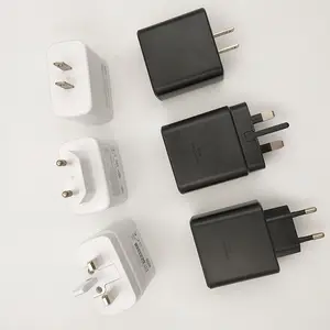 Meist verkaufte Produkte 2022 Trend reise adapter für Samsung Galaxy S21/22/20 A80 A90 5G Ultra USB C Ladegerät Wand block