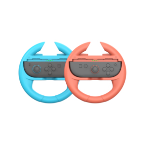 อุปกรณ์เสริมเกม Aomiou พวงมาลัยสำหรับ <span class=keywords><strong>Nintendo</strong></span> Switch 2 เกมแข่งรถ  ด้ามจับคอนโทรลเลอร์ ABS แบบ 2 ชิ้น - Product Image 1