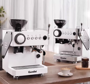 Cafetera Gemilai CRM3812C con Tanque 3, Semiautomática Italiana, Multibóiler, Comercial y Doméstica, con Molinillo Integrado - Product Image 2