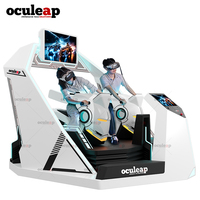 Simulateur de vol VR 2027 Metaverse Sky Moto Twin, Montagnes Russes Volantes, Théâtre Volant, Aire de Jeux Intérieure, Machine de Jeu d'Arcade 9D