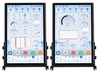 Autoradio Android 13,6'' 9,7'' 14,5'' avec Wifi, GPS, navigation, écran vertical pour Nissan GTR GT-R, Carplay, lecteur BT