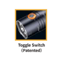 Lampe torche LED 12000 lumens 2*21700 Li-ion rechargeable SST-25+SFT-25R en alliage d'aluminium, étanche IP68