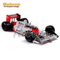 Vente en gros de sculptures de voitures personnalisées en fibre de verre et résine, statues, modèles de voitures de F1 et de motos, décorations, vente directe des fabricants