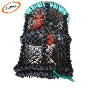 Forte Corda di Paraurti In Plastica-rivestito filo di acciaio Nero di Coccio <span class=keywords><strong>Noti</strong></span> Granchio Trappole Creels Pentola per Irlanda Mercato - Product Image 1