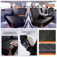 Tapis de voiture pour animaux de compagnie, filet d'isolation pour chiens et chats, gadget de voyage dédié, imperméable, anti-salissure, lit pour chien multifonction, coussin de siège arrière