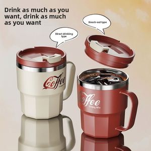 20oz Stainless Steel Car Cup <b>Double</b> <b>Wall</b> Insulated Tumbler Portable Thermal Cup for Vehicle and Outdoor Use Popular Gift - Product Image 3