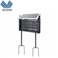 Lampes solaires anti-insectes, tue-moustiques à haute efficacité, charge MPPT, lampe solaire tue-moustiques