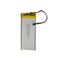 Batterie Li-polymère rechargeable 3,7 V de capacité réelle 602567 602563 720 mAh 1000 mAh à longue durée de vie pour instruments de précision