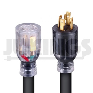 Nema L14-30p/L14-30r Rv 30 Amp Dây Máy Phát Điện Với Phần Mở Rộng Nguồn Sáng Kết Thúc 4 Prong 10 Máy Đo - Product Image 6